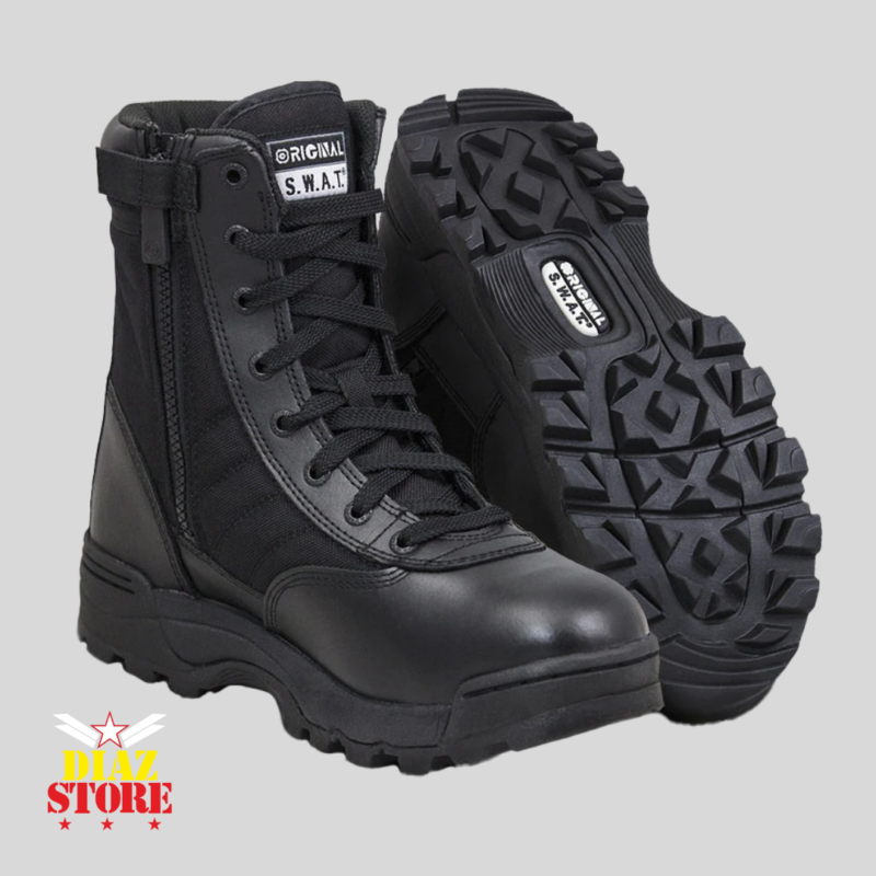 Bota Táctica S.W.A.T Classic 9" con Cremallera